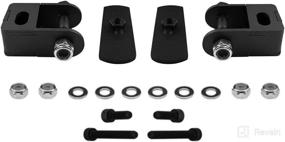 img 1 attached to 🚗 Enhanced American Automotive Front Lift Kit for Ram 2500 3500 - 3" 4WD Front Steel Coil Spring Spacers with Shock Extenders