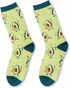 img 1 attached to Novelty Women'S Socks - Pickle, Taco, Avocado, Donut Patterns - Fun And Whimsical Gifts