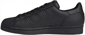 img 4 attached to 👟 Stylish Adidas Originals Superstar M Running Black Men's Shoes: Fashionable Sneaker Must-Haves