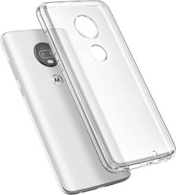 img 3 attached to Прозрачный чехол Cimo Slim Grip Moto G7: премиальная защита ТПУ для телефона Motorola Moto G7
