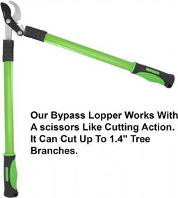 img 1 attached to WilFiks 25" Bypass Lopper: The Must-Have Garden Pruning Shears For Effortlessly Trimming Tree Branches