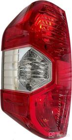 img 2 attached to 🚗 Toyota Tundra Driver Side Tail Light Assembly for 2014-2021 Models - TO2800193, Bulb Included