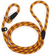 🐶 coolrunner 5 foot nylon dog leash | slip lead for dogs | heavy duty rope leash | adjustable training leash for small & medium dogs (10-80 lbs) логотип