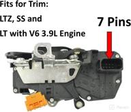 🔒 high-quality door lock actuator w/latch assembly for 06-11 chevrolet impala ltz, ss & lt (v6 3.9l only!) front left - part numbers: 20790497, 25876435, 931-140, 72120 logo