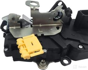 img 1 attached to 🔒 High-Quality Door Lock Actuator w/Latch Assembly for 06-11 Chevrolet Impala LTZ, SS & LT (V6 3.9L Only!) Front Left - Part Numbers: 20790497, 25876435, 931-140, 72120