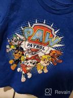 картинка 1 прикреплена к отзыву Готовый к приключениям детский футболка "PAW Patrol" для мальчиков с короткими рукавами в голубом цвете, размер 5T. от Vangele Carson