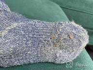 img 1 attached to Merino Wool Hiking Socks for 🧦 Kids - Pack of 3 by MERIWOOL review by Elizabeth Shelton