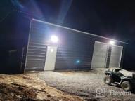 img 1 attached to Onforu 55W LED Dusk To Dawn Security Lights: Powerful Floodlights For Outdoor Safety And Convenience review by Mike Woolford