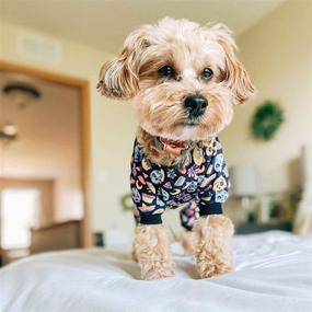 img 3 attached to CuteBone Pajamas Apparel Jumpsuit Clothes Dogs good for Apparel & Accessories