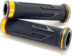 img 3 attached to Universal Motorcycle Arrow Rubber Gel Hand Grips For 7/8&#34 Motorcycle & Powersports