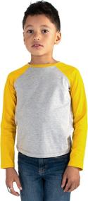 img 3 attached to Mightly Sleeved Organic Certified Toddlers Girls' Clothing ~ Tops, Tees & Blouses