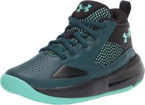 img 4 attached to 🏀 Under Armour School Lockdown Basketball Girls' Shoes - Athletically Stylish and Durable