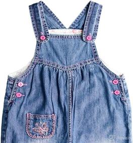 img 1 attached to ZL MAGIC Embroidery Overalls Jumpsuits Apparel & Accessories Baby Girls - Clothing