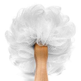 img 1 attached to Shower Loofah Body Back Scrubber