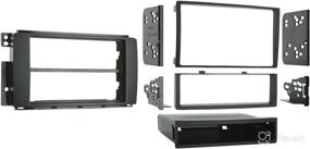 img 1 attached to 🔧 Metra 99-8715 Dash Installation Kit: Upgrade Your 2008-up SMART for Two with Double or Single DIN Support