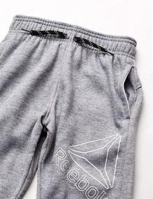 img 2 attached to Reebok Toddler Active Jogger Heather Boys' Clothing : Active
