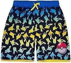img 1 attached to 🐠 Isaac Morris Pokemon Pikachu Boys Swim Trunks: Cute and Comfortable Poolwear for Kids