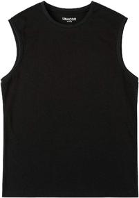 img 2 attached to UNACOO Tanktops Майки с круглым вырезом без рукавов