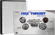 🚀 spearhead mt-895 max thrust performance engine air filter: boost power & acceleration for all mileage vehicles логотип