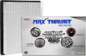 img 4 attached to 🚀 Spearhead MT-895 Max Thrust Performance Engine Air Filter: Boost Power & Acceleration for All Mileage Vehicles