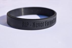 img 3 attached to 5 Classic Custom 100% Silicone Wristbands - Personalized Silicone Rubber Bracelets - Customized, Events, Gifts, Support, Causes, Fundraisers, Awareness - Men, Women