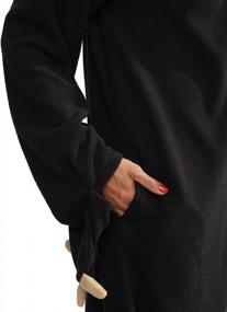 img 1 attached to Women'S & Men'S Adult Bear Onesie Animal Pajamas: Cosplay, Sleepwear & Homewear Jumpsuit Costume!