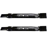 🔪 high-quality replacement lawn mower blades for john deere l100 l105, 42-inch deck - replaces b1jd6015 logo