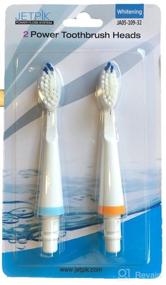 img 1 attached to Enhance Oral Hygiene with JETPIK Whitening Sonic Toothbrush 2 Pack