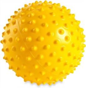 img 1 attached to 🏐 Набор Sensory Ball FitBALL - 10 см - 2 шт.: Активизируйте свои ощущения с этим динамичным спортивным оборудованием.