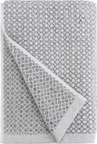 img 4 attached to Luxurious Everplush Chip Dye Marble Bath Towel - Soft & Absorbent!