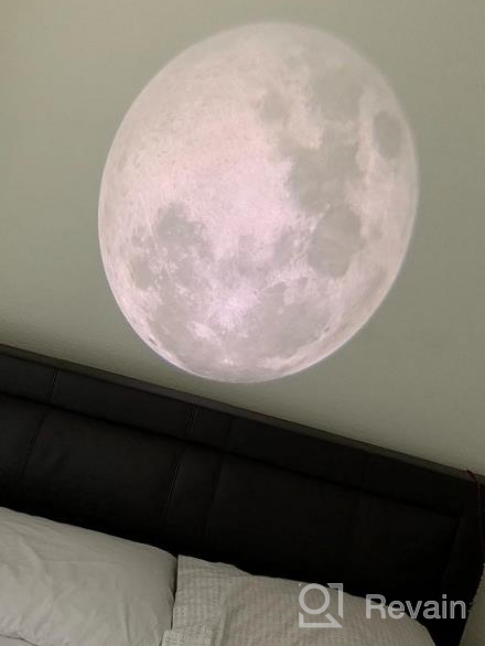 img 1 attached to Experience The Romantic Moonlight In Your Bedroom With TANBABY HD Moon Projector Light: Three Adjustable Brightness Modes And USB Charging review by Sean Skinner