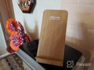 img 1 attached to Skyway Energy Fast wireless charger, dark wood review by Sean Sean ᠌