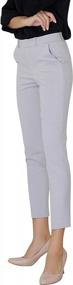 img 2 attached to Comfortable And Stylish Office Attire: Marycrafts Women'S Pull-On Stretch Yoga Dress Pants