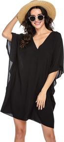 img 4 attached to Stylish Ekouaer Oversized Swimsuit Beachwear Coverups for Women - Shop Now on Swimsuits & Cover Ups