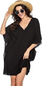 img 3 attached to Stylish Ekouaer Oversized Swimsuit Beachwear Coverups for Women - Shop Now on Swimsuits & Cover Ups