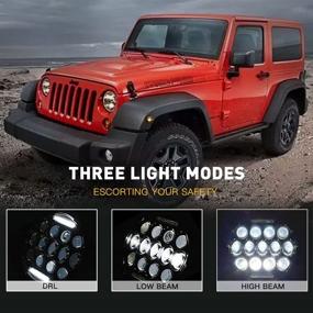 img 3 attached to Фары головного света Wrangler 1997 2020 Headlight