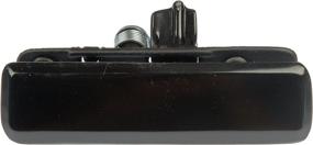 img 4 attached to Dorman 77192 Front Passenger Side Exterior Door Handle for Chevrolet / GMC Models: Smooth Black Finish