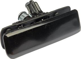 img 3 attached to Dorman 77192 Front Passenger Side Exterior Door Handle for Chevrolet / GMC Models: Smooth Black Finish