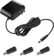 12v ac adapter power cord compatible with roku 3 4230ca, 2 2720r, 1 2710r streaming media player replacement charger логотип