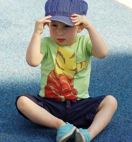 img 1 attached to Peek-A-Zoo Water Animal or Character Super Soft Short Sleeve Tee: Perfect for Baby, Infant + Toddler (0/6M-6T)