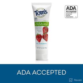 img 1 attached to Protect Your Child's Smile with Toms Maine Anticavity Strawberry Toothpaste