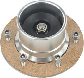 img 2 attached to 🛢️ Flush Mount 6 Hole Anodized Billet Aluminum Gas Cap for Aircraft Style Fuel Cells (ID. 64MM)