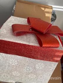 img 5 attached to Осветите свои праздничные украшения с помощью набора из 3 рождественских подарочных коробок PEIDUO с подсветкой, идеально подходящих для внутреннего и наружного украшения