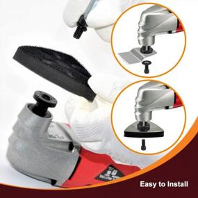 img 2 attached to Toolman Multi-Pupose Oscillating Tool 5 Variable Speed With Sanding Sheets For Cutting Grinding DB5803