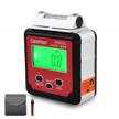 get precise measurements with gemred xlb digital angle gauge level (82412-xlb angle gauge with level vial) logo
