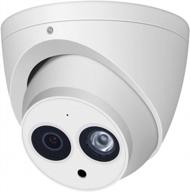 vikylin 6mp poe dome security camera with mic and 2.8mm lens - indoor/outdoor surveillance system with 165ft ir night vision, h.265+, wdr, 3d dnr, ip67 waterproofing logo