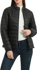 img 4 attached to SUNDAY ROSE Packable Lightweight Quilted Women's Clothing - Coats, Jackets & Vests