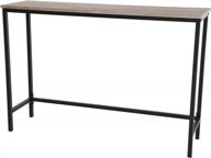 modern console table for hallway entryway living room - zenvida sofa table логотип