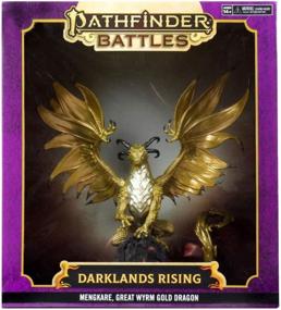 img 4 attached to Pathfinder Battles: Darklands Rising: Mengkare, Great Wyrm Premium Set