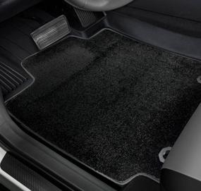 img 3 attached to Custom Fit 2013-2018 Toyota RAV4 SUV Front and Rear Carpet Car Floor Mats by CarsCover - Heavy Cushion, Ultramax Asphalt Black